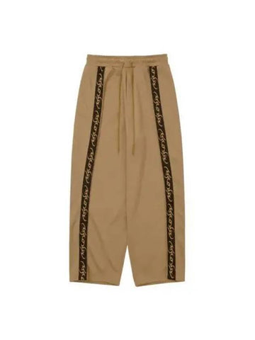 one tuck track pants mocha - AJOBYAJO - BALAAN 1