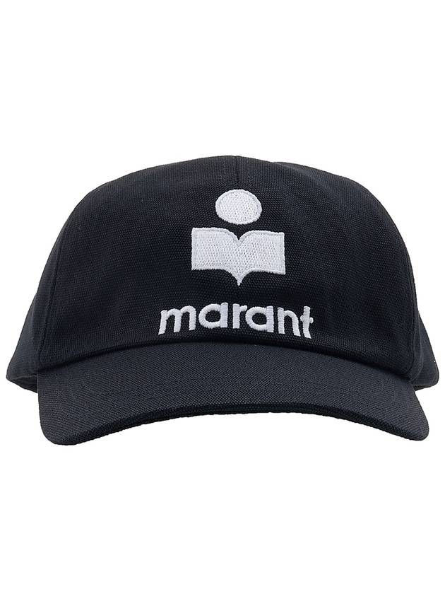 Tyron Logo Ball Cap Black - ISABEL MARANT - BALAAN 3