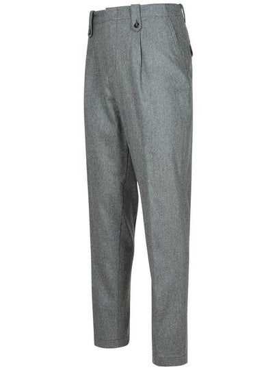 Eleventy Grey Wool Trousers - ELEVENTY MILANO - BALAAN 2