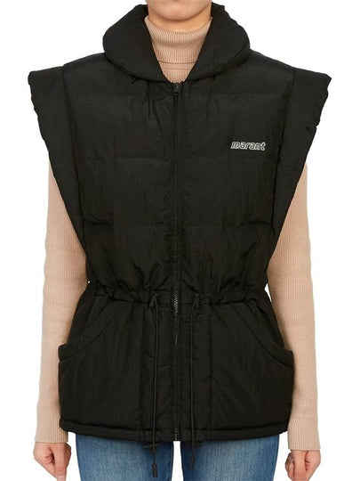 Women's Toby Padded Vest Black - ISABEL MARANT - BALAAN 2