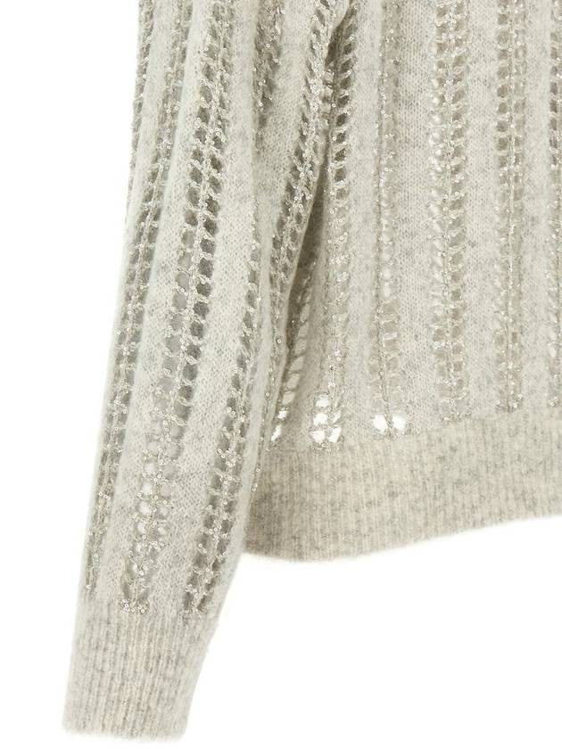 Brunello Cucinelli Sequin Sweater - BRUNELLO CUCINELLI - BALAAN 4