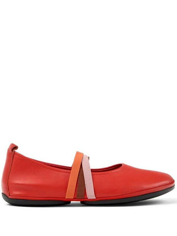 Twins Leather Ballerina Red - CAMPER - BALAAN 1