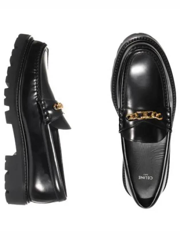 Margaret Triomphe Chain Chunky Loafers Men - CELINE - BALAAN 1