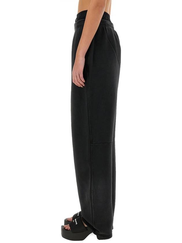 T By Alexander Wang Pants With Logo - ALEXANDER WANG - BALAAN 4