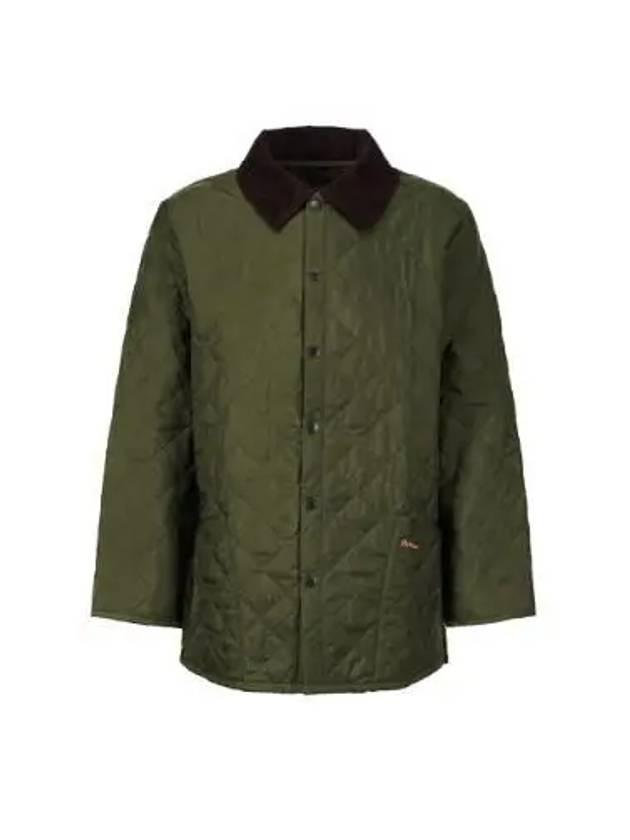 Riddesdale Quilted Jacket Olive - BARBOUR - BALAAN 2