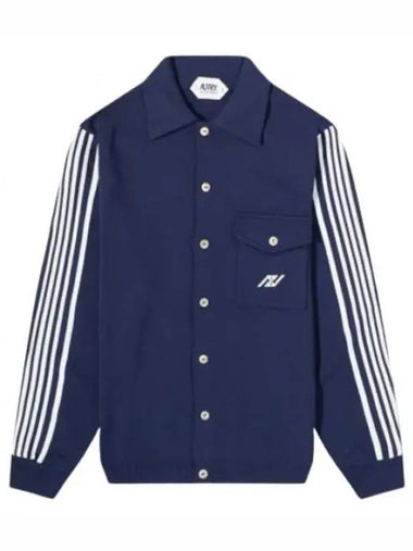 Men s Cardigan JASM 423B BLUE - AUTRY - BALAAN 1