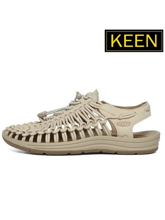 Uneek Embossed Logo String Sandal Safari - KEEN - BALAAN 2