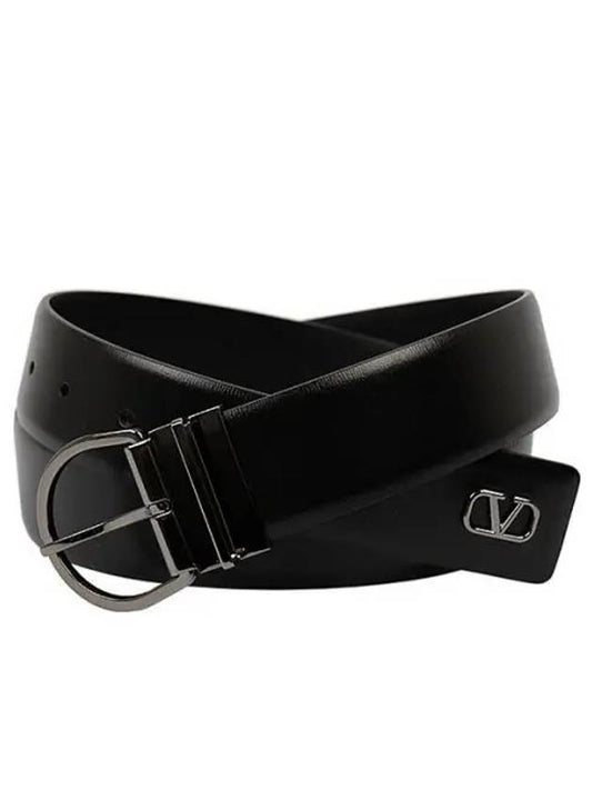 Men s leather belt 2T0SA3 XQE 0NO 1018921 - VALENTINO - BALAAN 1