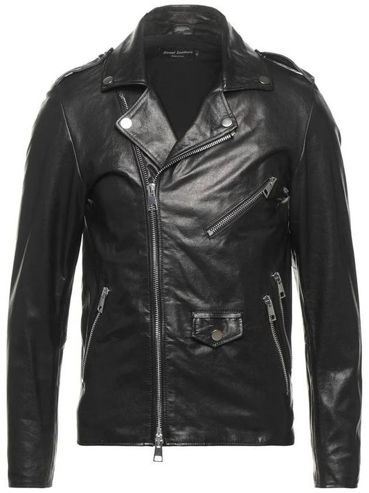 Street Leathers leather raider jacket - GIORGIO BRATO - BALAAN 2
