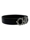 Ferragamo Gancini Reversible Belt 725421 - SALVATORE FERRAGAMO - BALAAN 4