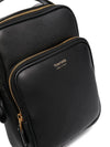 Berkeley Double Zipper Small Shoulder Bag Black - TOM FORD - BALAAN.