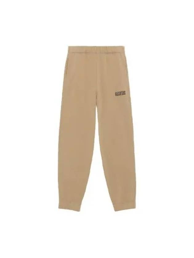 Women's Software Logo JoGGer Track Pants Brown - GANNI - BALAAN 2