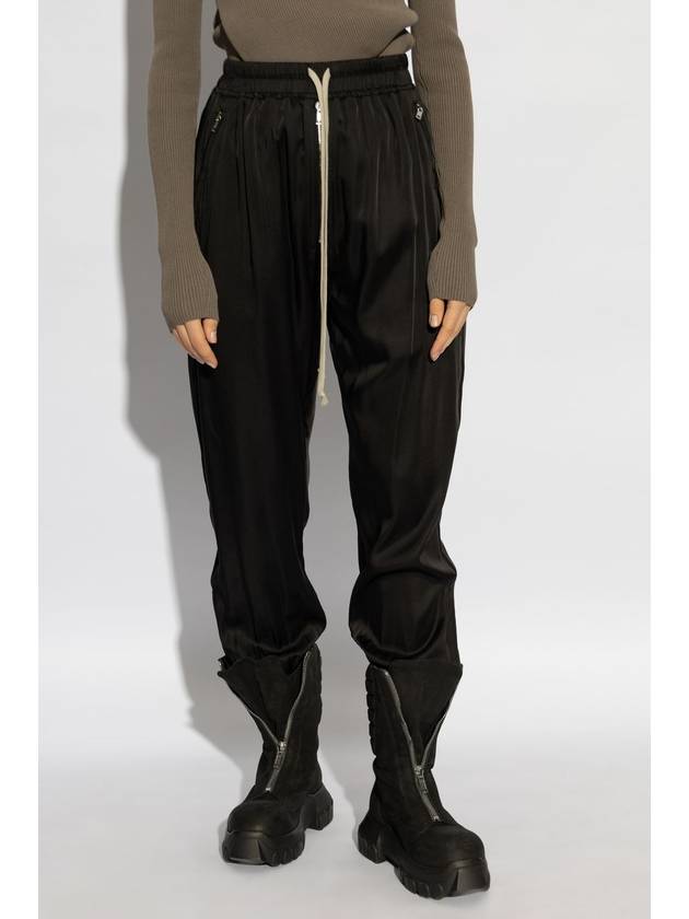 Rick Owens Trousers Track, Women's, Black - RICK OWENS - BALAAN 3