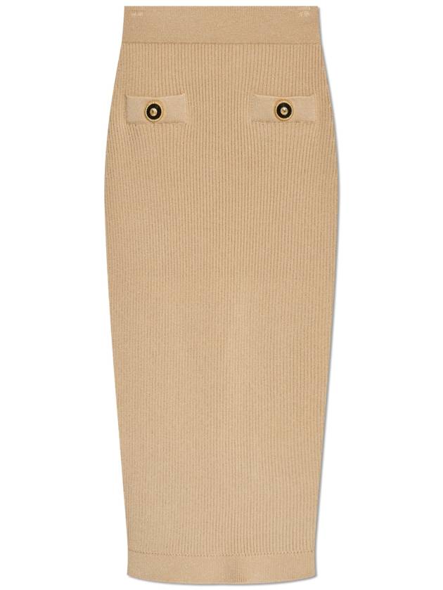 Balmain Pencil Skirt, Women's, Beige - BALMAIN - BALAAN 1