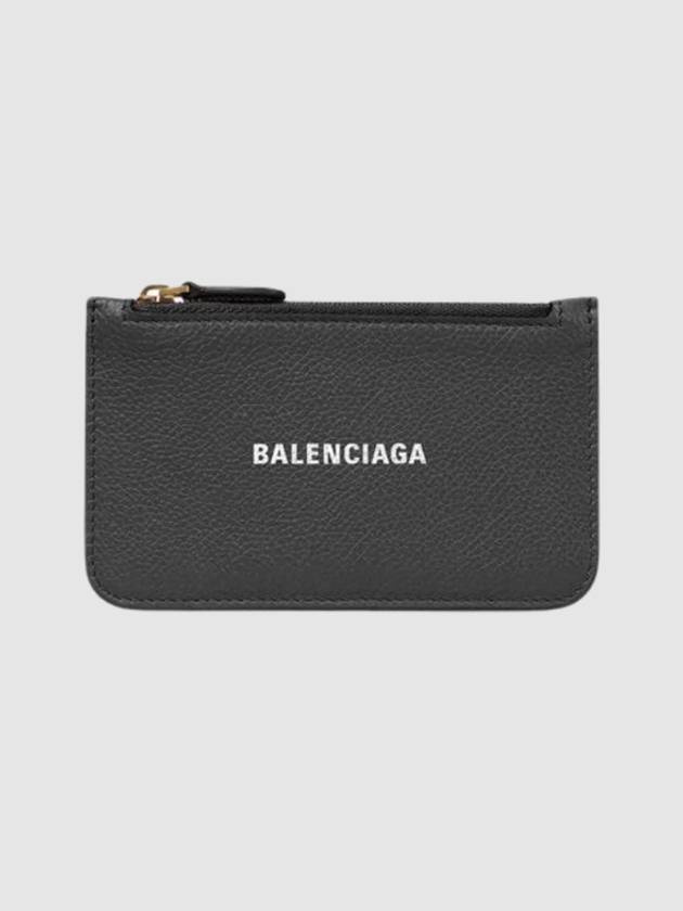 Cash Large Long Coin Card Wallet Black - BALENCIAGA - BALAAN 6