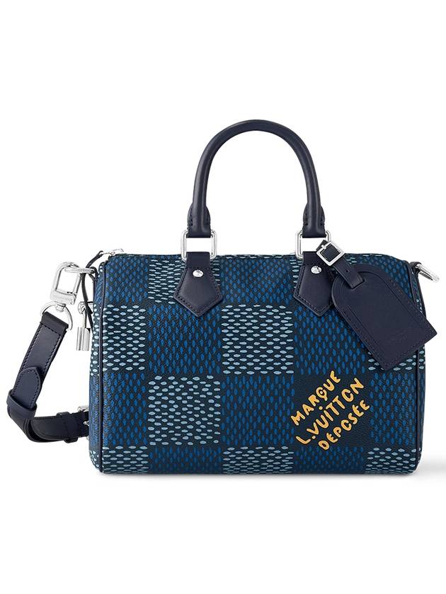 Speedy 25 Bandouliere Tote Bag Blue - LOUIS VUITTON - BALAAN 2