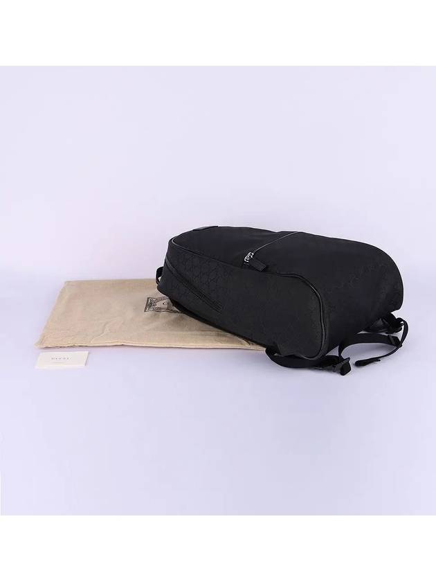 GG Pattern Nylon Backpack Black - GUCCI - BALAAN 7