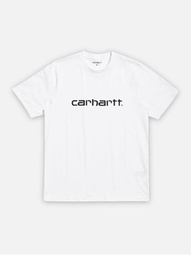 Men s short sleeve t shirt white I031047 00AXX - CARHARTT - BALAAN 1