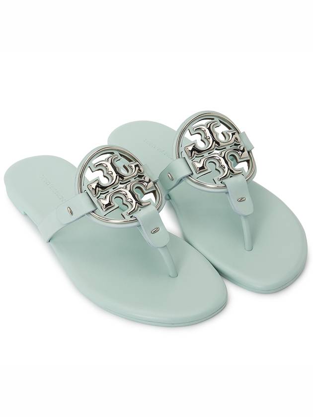 metal mirror soft sandals - TORY BURCH - BALAAN.