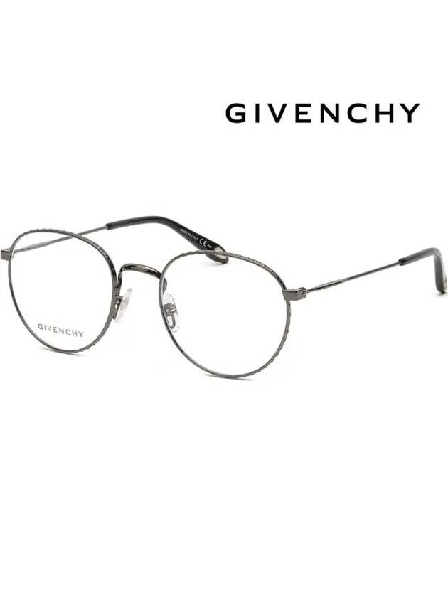 Glasses frame GV0072 V81 round gunmetal - GIVENCHY - BALAAN 4