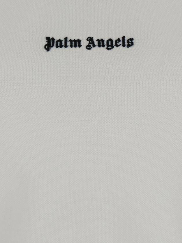 Long Sleeve T-Shirt PWAD060S24FAB002 0310 WHITE - PALM ANGELS - BALAAN 4