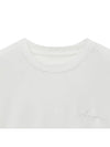 Silk Blended Luxe Short Sleeve T-Shirt White - NOIRER - BALAAN 5