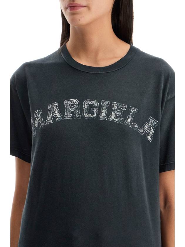 logo t-shirt with - MAISON MARGIELA - BALAAN 4