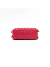 Intrecciato Loop Small Leather Cross Bag Pink - BOTTEGA VENETA - BALAAN 6