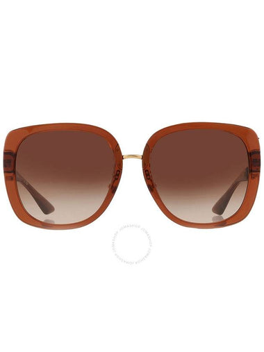 Versace Brown Gradient Square Ladies Sunglasses VE4407D 532413 56 - VERSACE - BALAAN 1