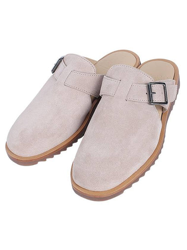 Athenes Suede Sandals Beige - PARABOOT - BALAAN 1