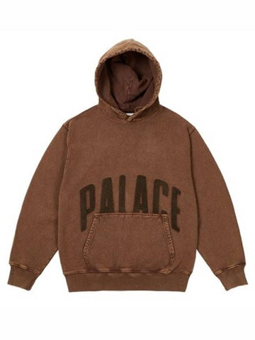 League hood nice brown - PALACE - BALAAN 1