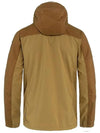 Men's Abisco Midsummer Hooded Zip-Up Jacket Buckwe Brown Chestnut - FJALL RAVEN - BALAAN 3