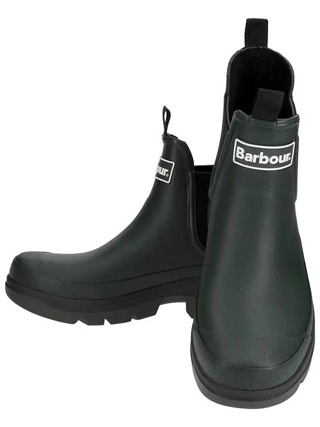 Men's Nimbus Wellington Rain Boots Olive Green - BARBOUR - BALAAN 3