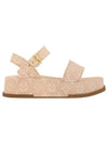 Maya platform sandals beige - LOUIS VUITTON - BALAAN 1