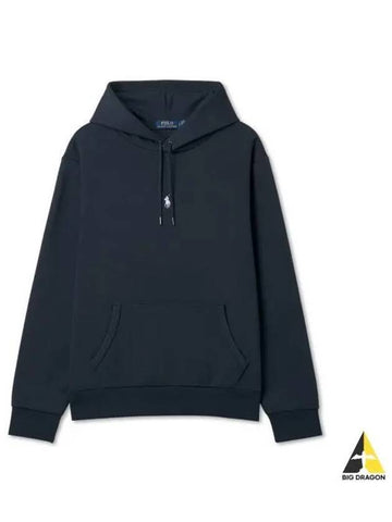 double knit hoodie navy - POLO RALPH LAUREN - BALAAN 1