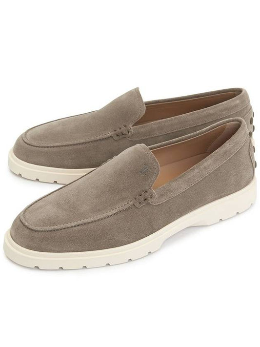 Casual Suede Slipper Loafers Brown - TOD'S - BALAAN 2