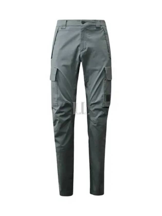 Stretch Sateen Ergonomic Cargo Straight Pants Grey - CP COMPANY - BALAAN 2