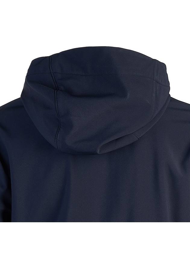 Lens Wappen Patch Zip Up Hoodie Navy - CP COMPANY - BALAAN 7