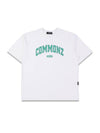 Essentials Arch Logo Short Sleeve T-Shirt White - COMMONZ - BALAAN 2