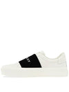 City Banding Logo Low Top Sneakers White - GIVENCHY - BALAAN 3