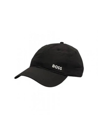 Patch Logo Nylon Ball Cap Black - HUGO BOSS - BALAAN 1