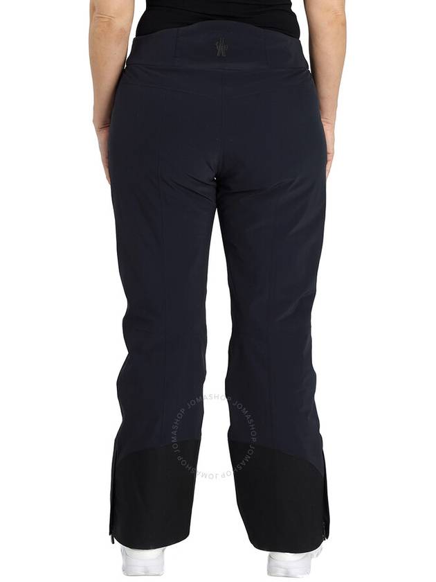 Grenoble Logo Buckle Straight Pants Navy - MONCLER - BALAAN 4