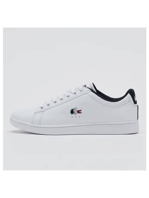 Carnaby Evo Low Top Sneakers White Navy - LACOSTE - BALAAN 2