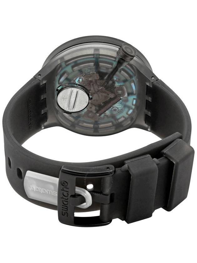 Swatch Fire Taste Quartz Black Skeleton Dial Watch SO27B112 - SWATCH - BALAAN 3