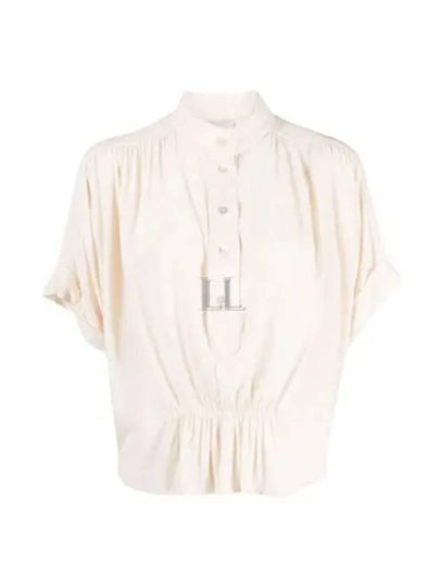 Azalea Short Sleeve Blouse Ecru - ISABEL MARANT - BALAAN 2