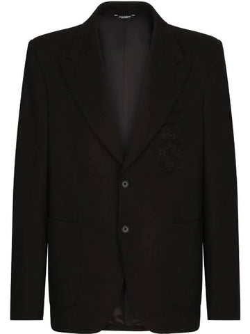 Jacket Black G2RA6Z GF154 S9000 - DOLCE&GABBANA - BALAAN 1