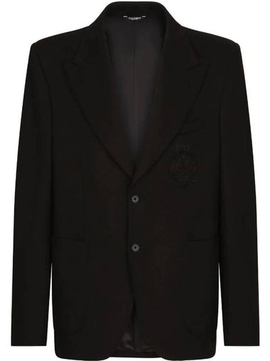 Jacket Black G2RA6Z GF154 S9000 - DOLCE&GABBANA - BALAAN 1