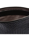 Intrecciato Document Leather Clutch Bag Black - BOTTEGA VENETA - BALAAN 6