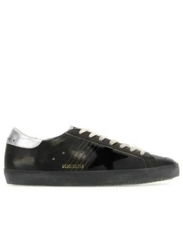 Superstar Silver Tab Low Top Sneakers Black - GOLDEN GOOSE - BALAAN 2