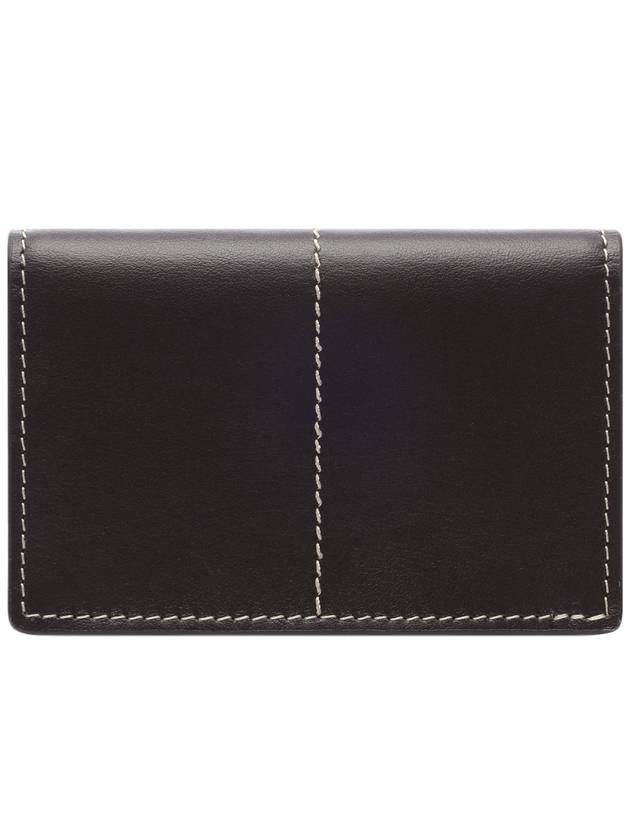 Business leather card wallet brown - TOD'S - BALAAN 5